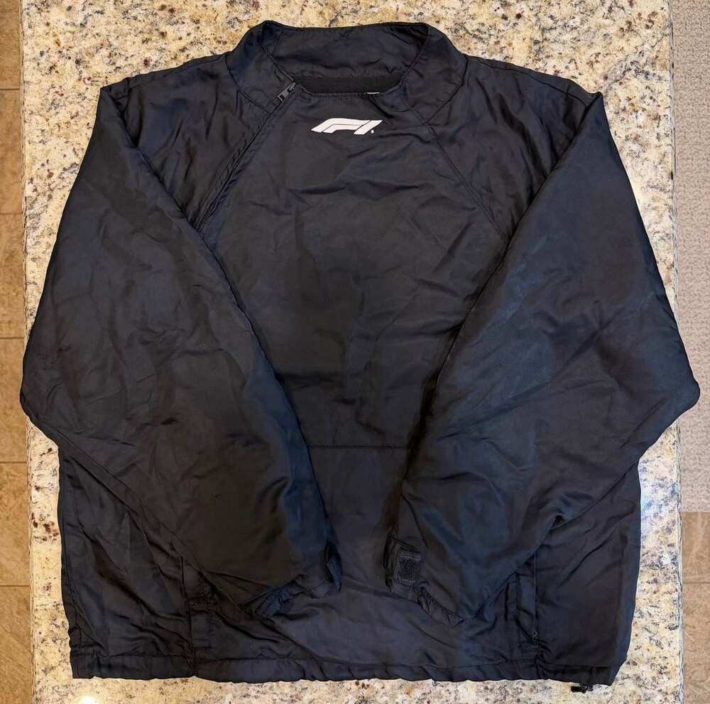 Formula 1 Windbreaker Jacket Black
